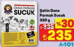 ŞAHİN DANA PARMAK SUCUK 320 G